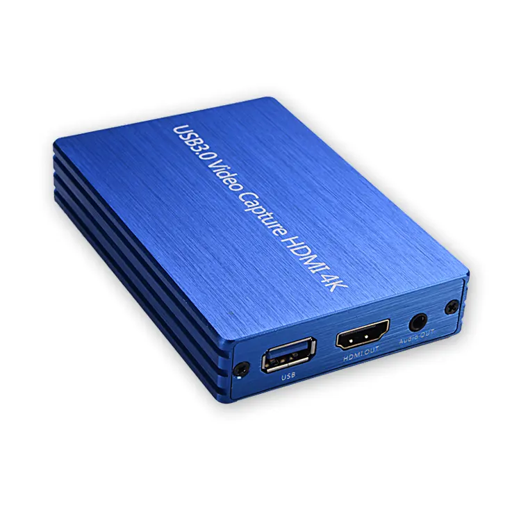 USB 3,0 1080P @ 60fps видеозахвата с 4K HDMI входом микрофонный вход и HDMI пройти через для игры видео запись захват