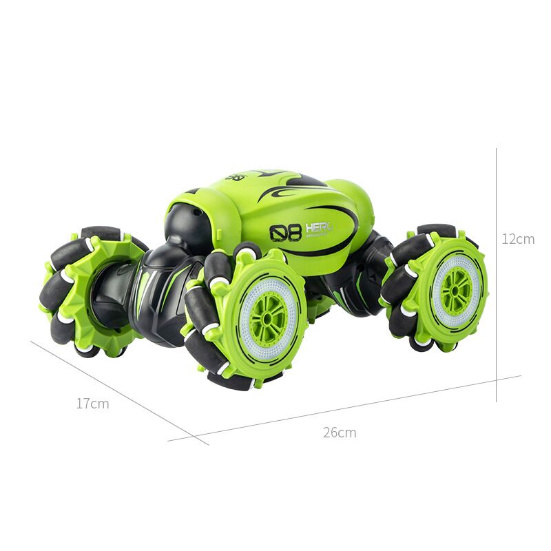 Kid toys gesture induction twisting car music dancing remote control car deformation off-road drift car