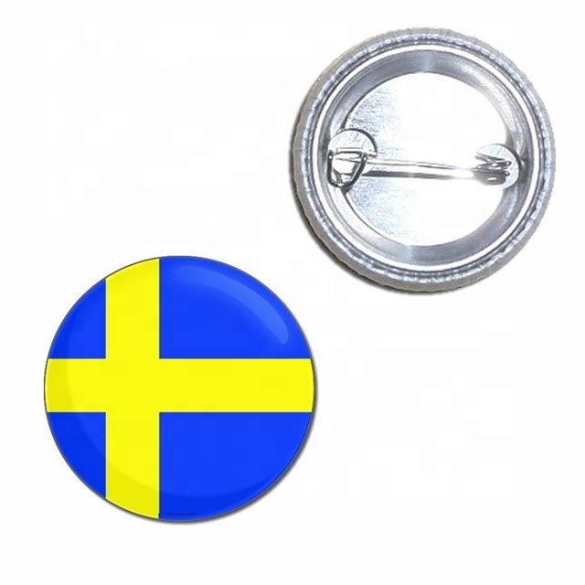 Рекламная булавка значок КНОПКА производитель с Sefety Pin Back