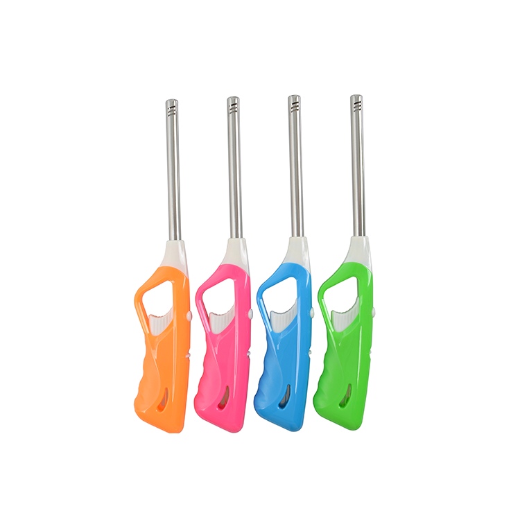 BIG KITCHEN LIGHTER STRAIGHT TUBE GAS LIGHTER ASSORTED COLOUR CANDLE LIGHTER