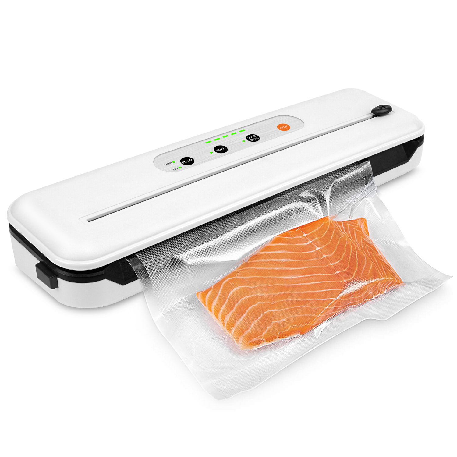 Best seller mini household 12V safe food packaging machine space-saving durable vacuum food sealer