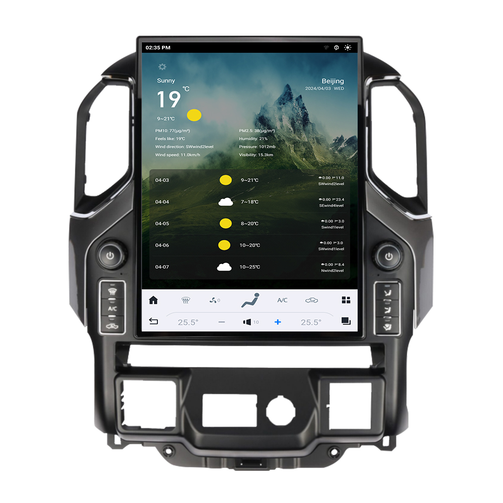 15.6 inch Qualcomm Android 13 Car Radio for Chevrolet Silverado GMC Sierra 2019-2023 Auto Stereo GPS Multimedia Player