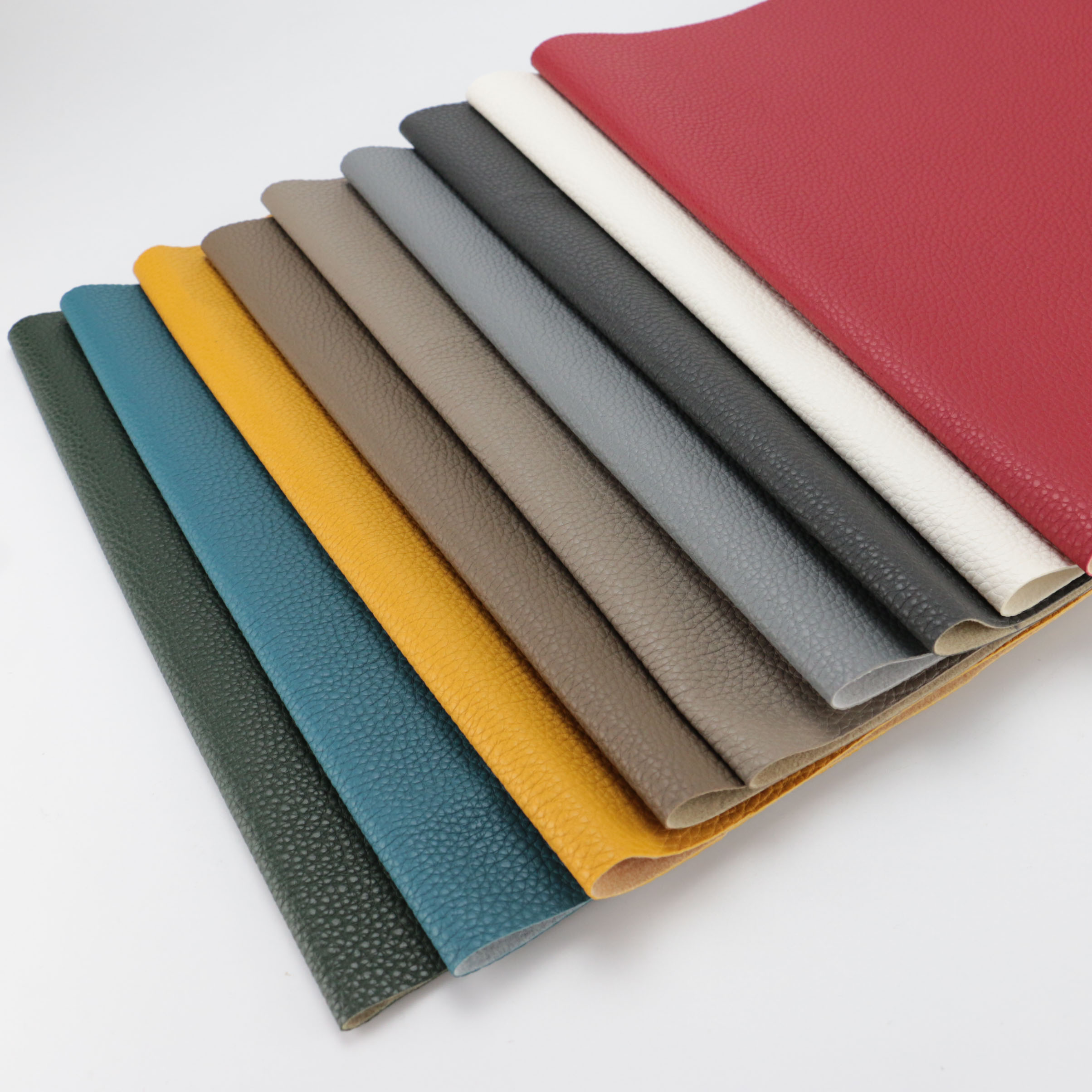 high quality custom Home Textile artificial vinyl leather fabric PU/PVC