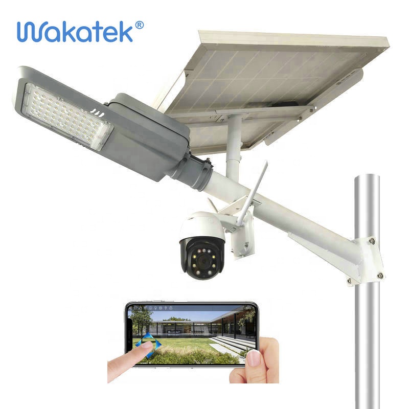 Монитор WAKATEK, водонепроницаемый, на солнечной батарее, с камерой видеонаблюдения