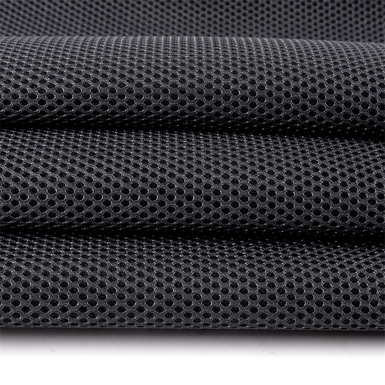 China Manufacturer 3d Mesh Fabric Spacer 100% Polyester 3d Knitted Sandwich Air Mesh Fabric For Shoe