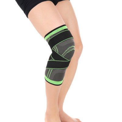 Outdoor Sports Knee Pads Cycling Breathable Lightweight Knitted Compression Straps Basketball Knee Pads