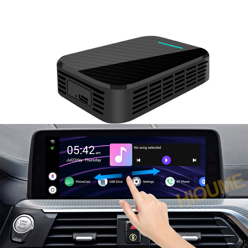 Новое обновление Android carplay box 9,0 система 4G 32G зеркальная связь сплит-экран беспроводной Apple CarPlay ароматический бокс plug and play для bmw