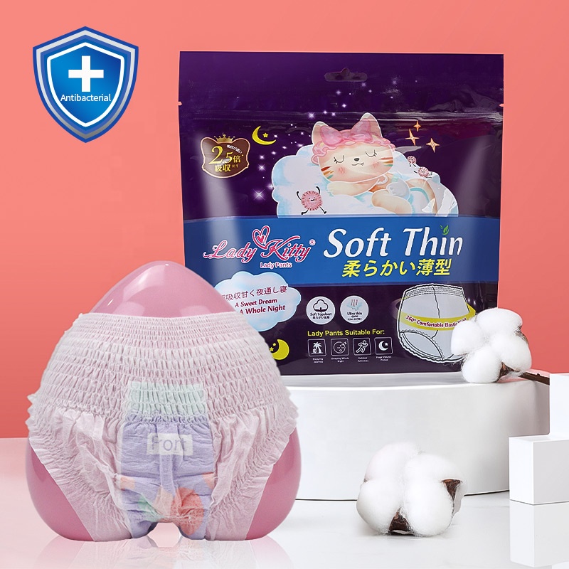 Lady Kitty Dry Surface Underwear Disposable Menstrual Pants Periode Panties Culotte Menstruelle