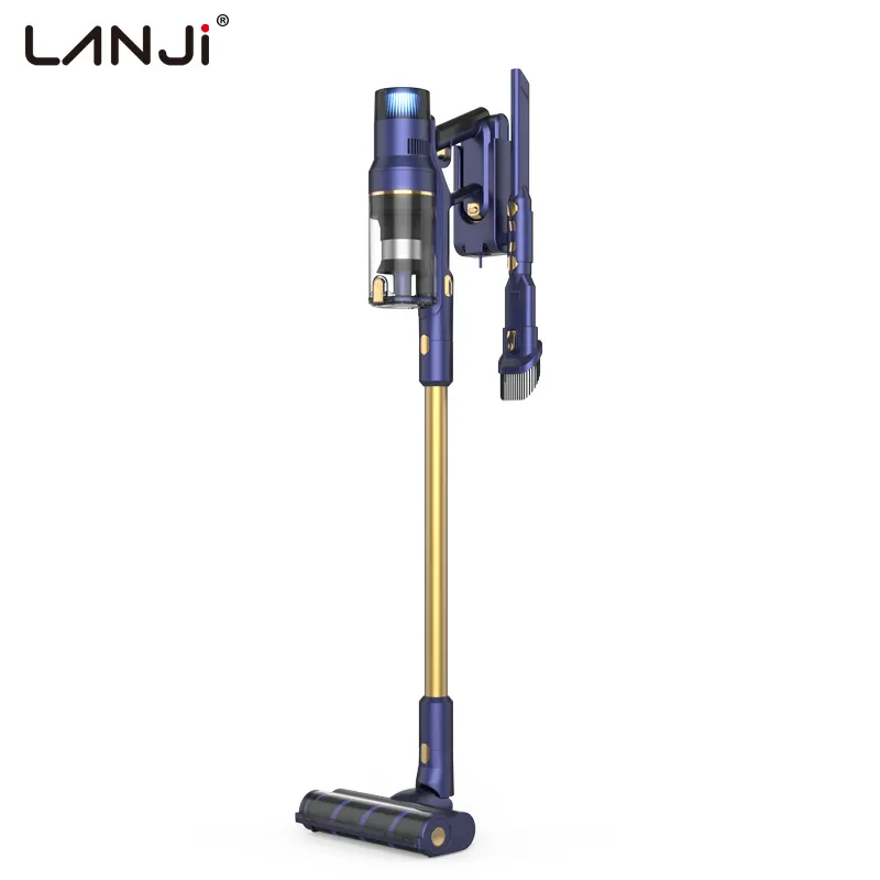 LANJI LJS7-BLDC 200W Stick Carpet Cleaning Machine Handheld Wireless Vacuum Cleaner Efficient Cleaners For Home