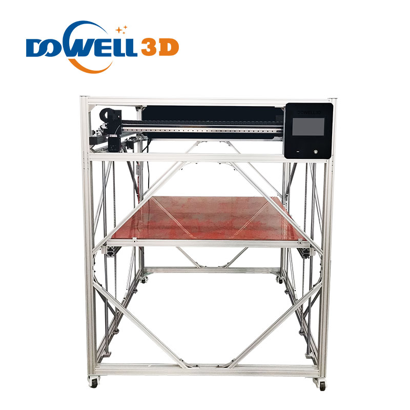 3d printer big size dual extruder dual nozzle dual color filament PLA/ABS/CARBON FIBER large 3d printer