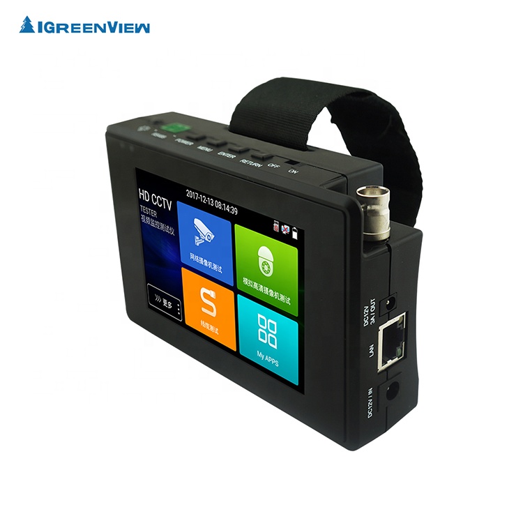 Новый 4 "4 K H.265 IP CVBS TVI CVI AHD 5-в-1 наручные hd cctv камера тестер