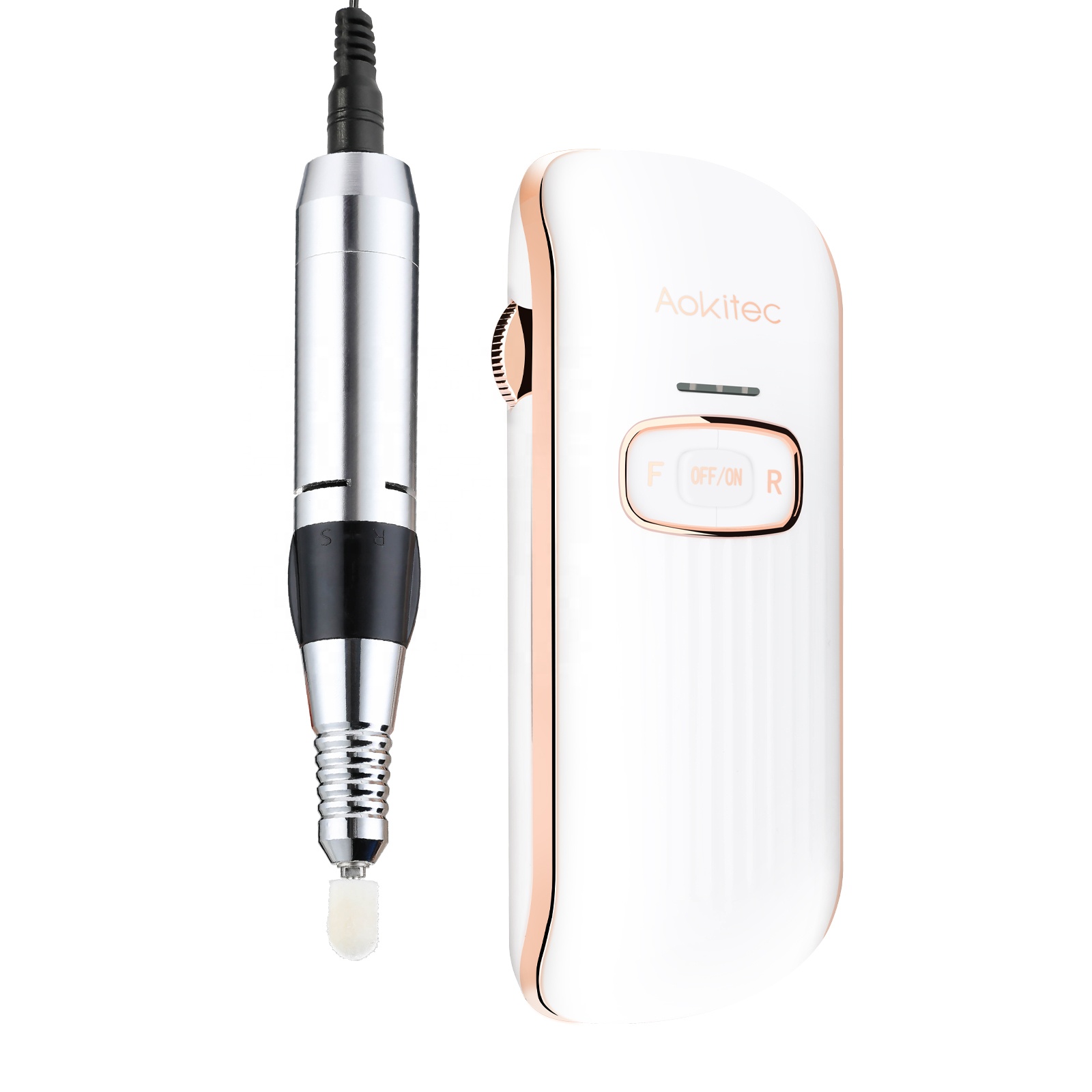 Pen shape electric 35000 rpm professional maquina mini rechargeable electric portable nail drill