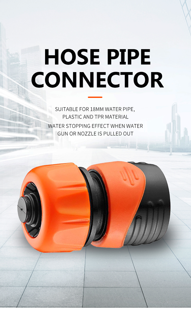 YTX 18mm hose Quick Connector W/Stop