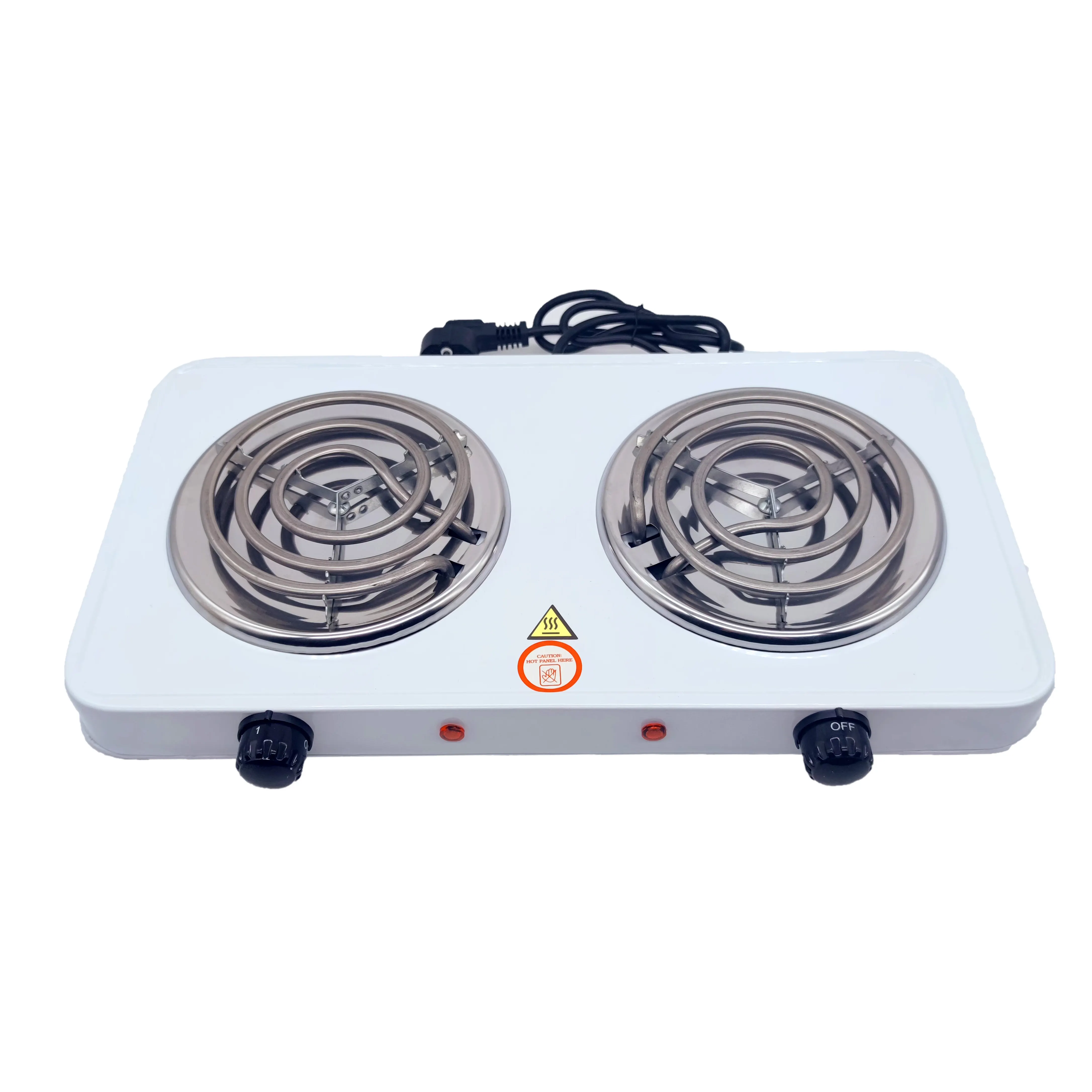 Portable Electric Stove 2000W Hot Plate Cooker 2 Burner Hot Plate