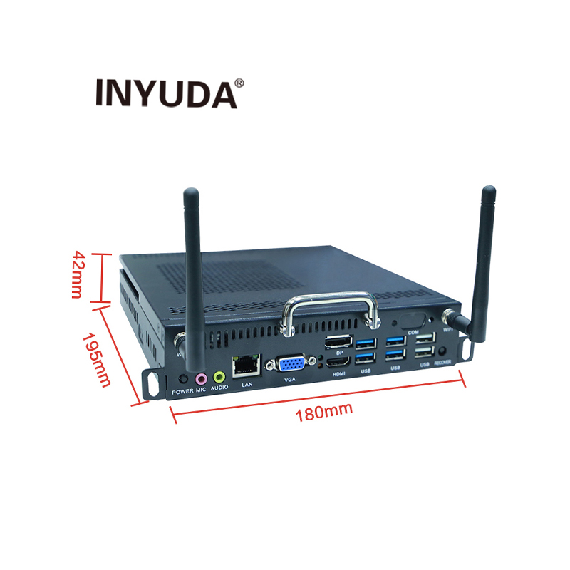 High Quality Standard Ops Mini Pc Office Industrial Embedded Mini Pc Ops