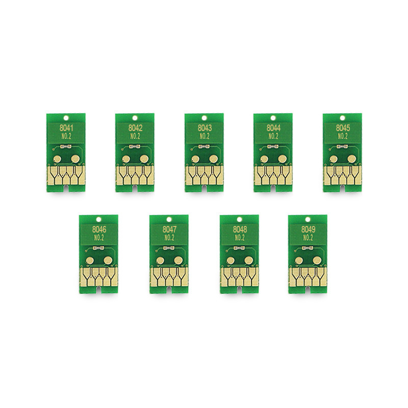 MWEI 700ML/PC T8041 - T8049 T804A T804B Ink Cartridge Chips Only for Europe Version EPSON P6000/7000/8000/9000