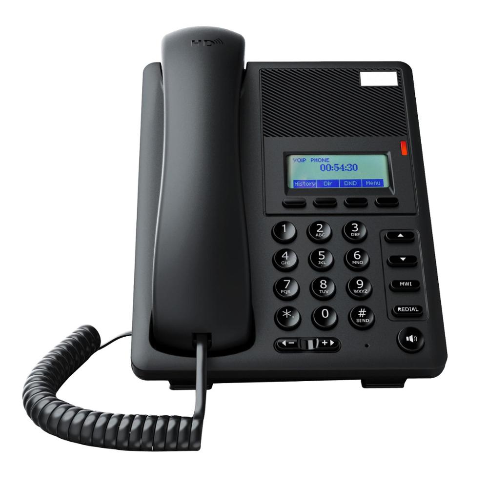 Avaya/Asterisk проверенный VoIP телефон A21 POE 2 SIP линия начального уровня бизнес IP-телефон двухъядерный процессор, HD голос, подсветка