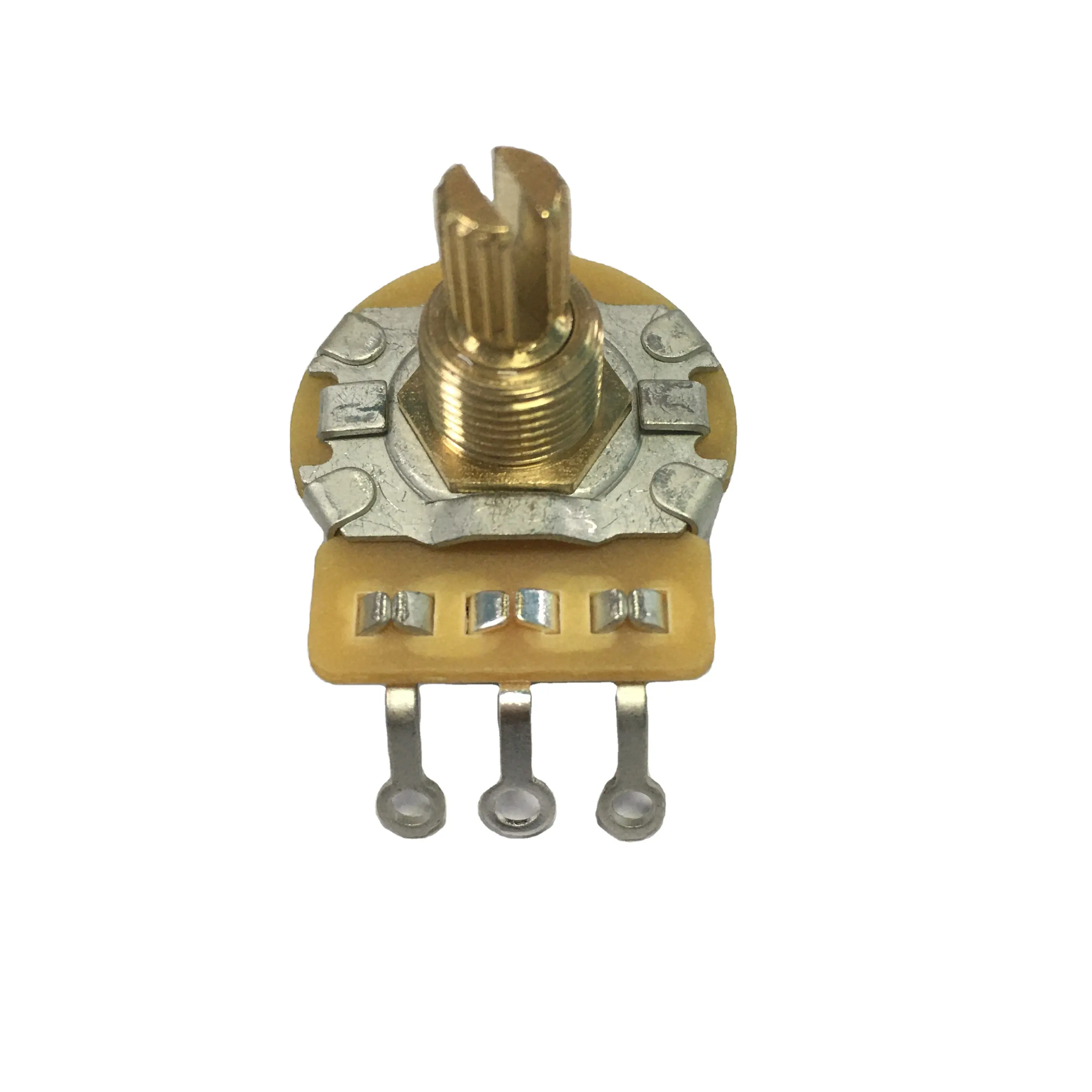 Hot Sales 24mm 10K Rotary Potentioneter with Switch CTS Structure Soldering Terminals Potentiometer with Switch