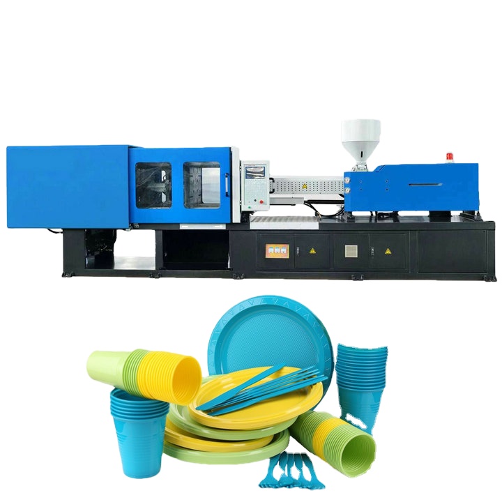 High Speed Plastic Tableware Disposable Knife Fork Spoon Injection Molding Machine