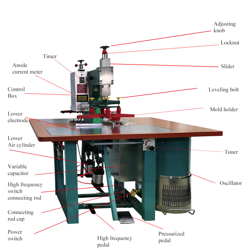 JINGSHUN Hot Sale High Frequency Fabric Garment TPU SHEET Tarpaulin PVC Welding Machine With CE High Frequency Welding Machine