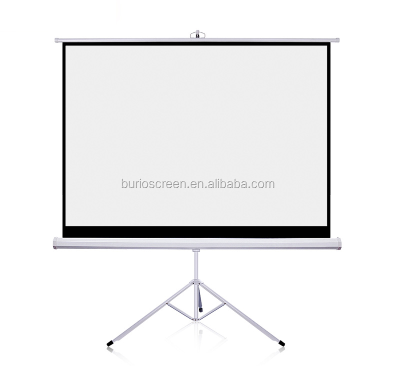 Outdoor Projector Screen With Stands Portable Tripod Projection Screens