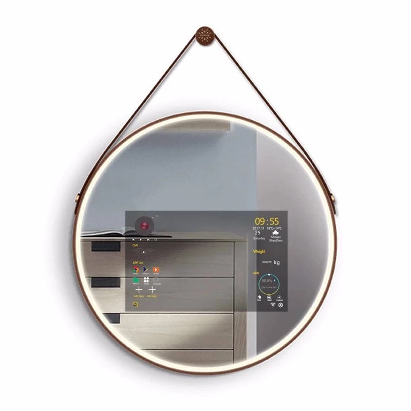 Сенсорный Умный макияж, рекламный дисплей, 3d Волшебное Зеркало, Android, настенное зеркало для салона, магазина