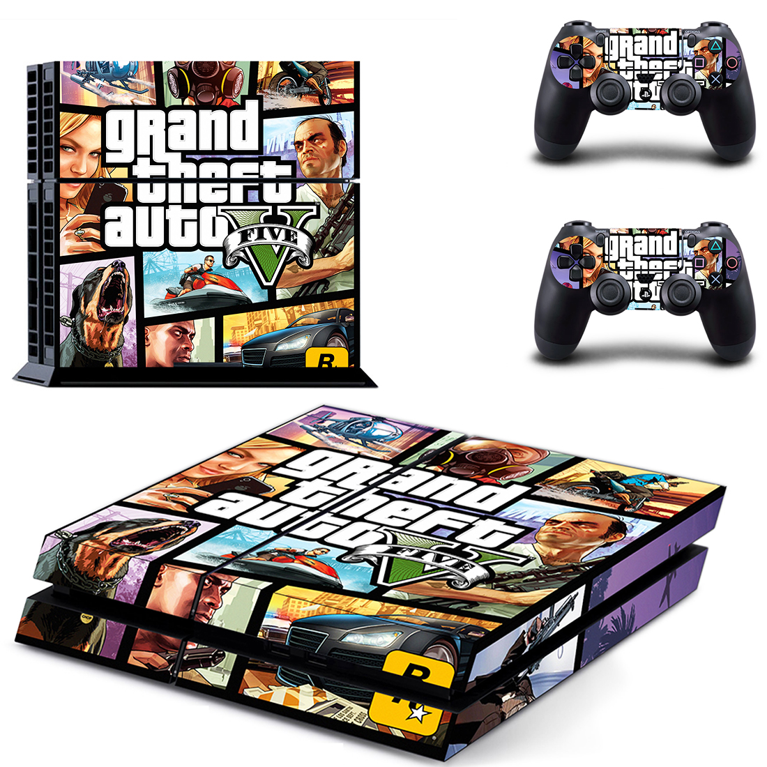 Стикеры Grand Theft для PlayStation 4 PS4, 5 В