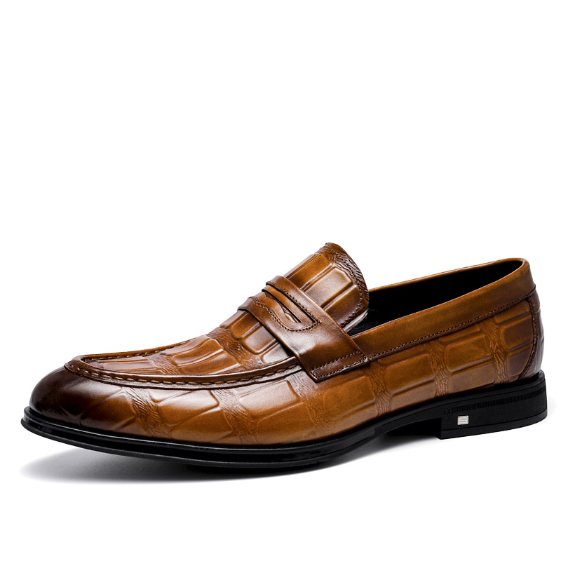 England Style Classic Luxury Formal Boots Pure Man Business Casual Shoes Genuine Leather
