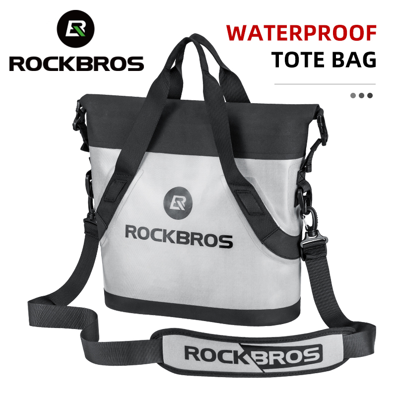 ROCKBROS New Arrival Waterproof Outdoor Tote Bag Travel Outdoor Fishing Shopping Storage Shoulder Bag Cooler Bag