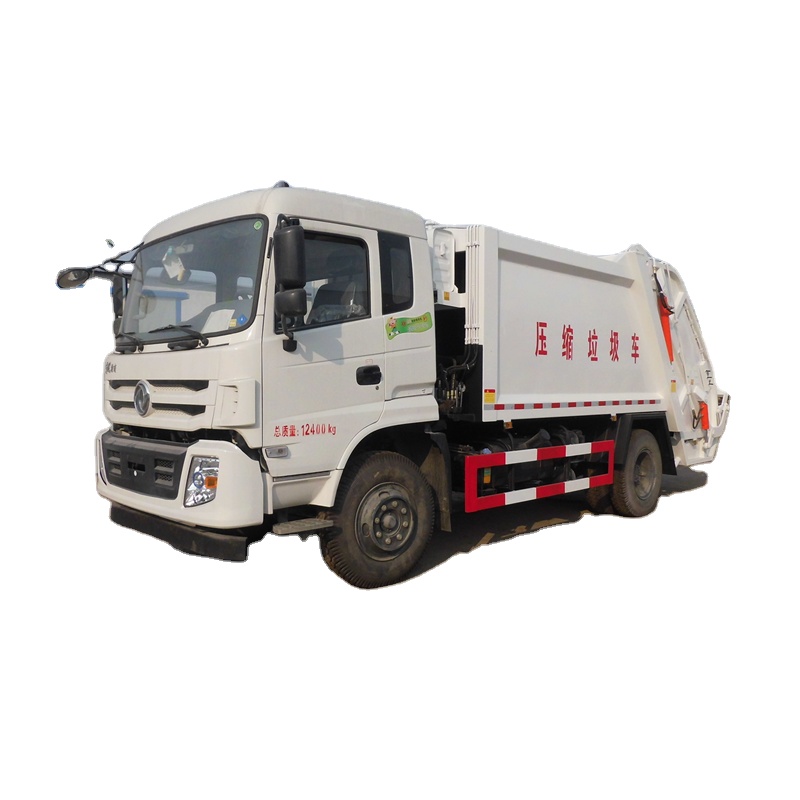 Dongfeng 4x2 грузовик для сжатия отходов 12 куб. М, грузовик для уплотнения мусора