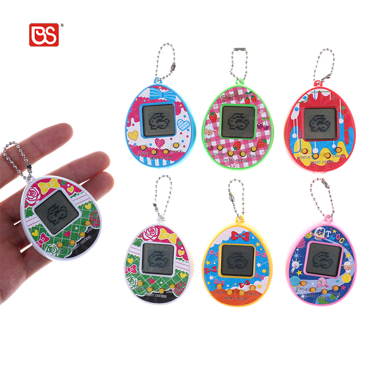 BS игрушка ручной милый Reloj электронные виртуальные Домашние животные игровой экран часы игрушка подвеска тамагочи игрушка Pix On с батареей