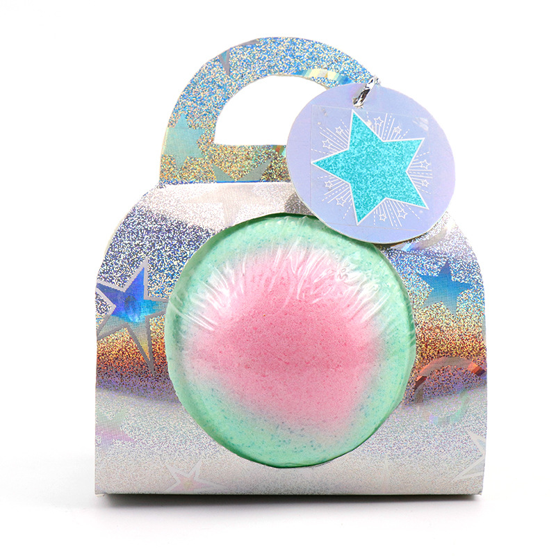 Essential Oil Vegan Organic Cute Cloud Handmade Bathbombs Shower Fizzies Colorful Fun Toy Rainbow Bath Bombs For Kids