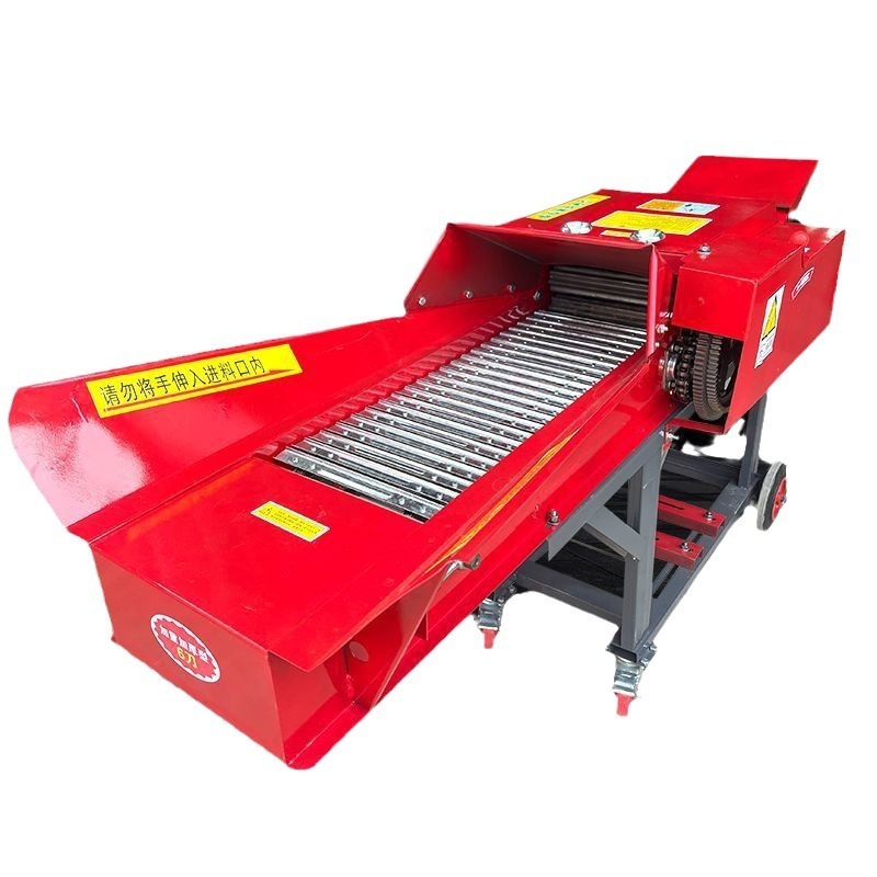 Farm Machinery Agricultural Use silage chaff cutter and automatic silage packing machine for animal feed