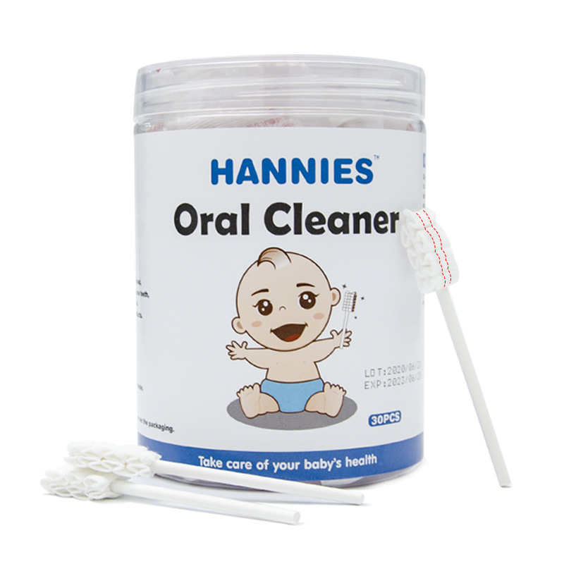 Infant's cleaner mouth soft-bristled toothbrush young children baby wash tongue coating gauze