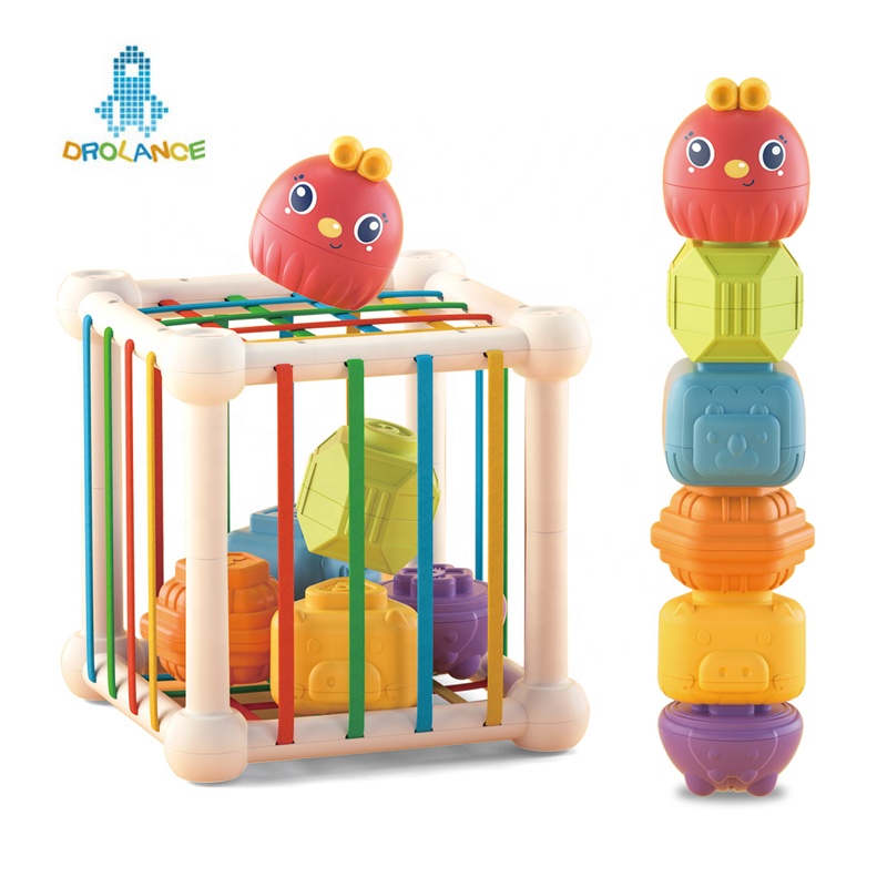 Wholesale New Colorful Baby Toys Educational Kids Stacking Game Set Baby Stacking Toy