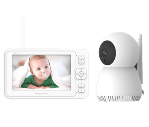 Video Baby Monitor with Camera and Audio SMONET 1080P 5" HD Display 2 Way Talk Night VisionThermal Monitor Recording Playback