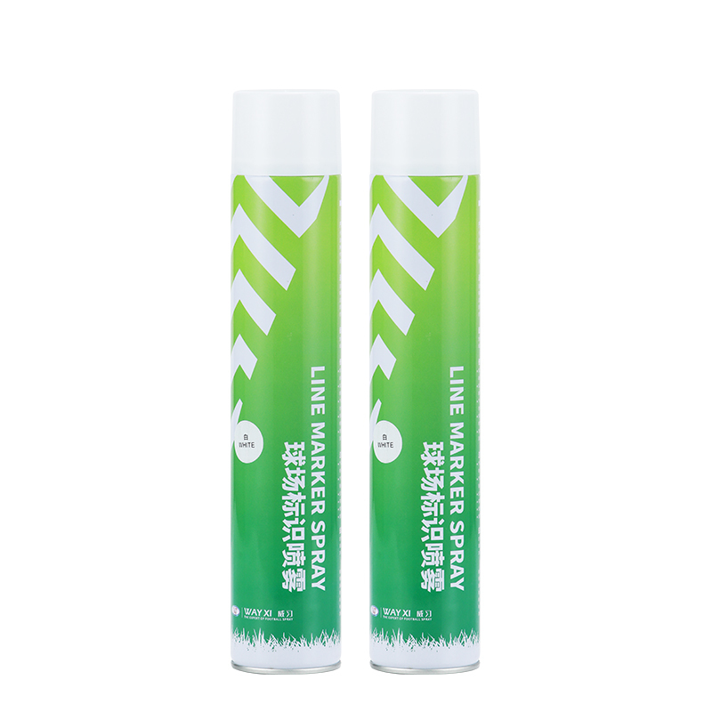 China factory sale Quick-drying Line Marking Paint acrylic resin Yellow/White Aerosols Spray paint 840ML