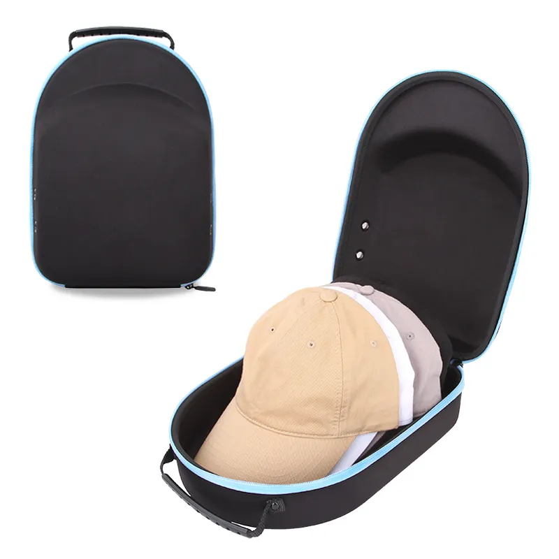 Custom Hard EVA Hat Travel Case Cap Carrier Travel Hat Organizer Sports Caps Bag EVA Hat Storage Case