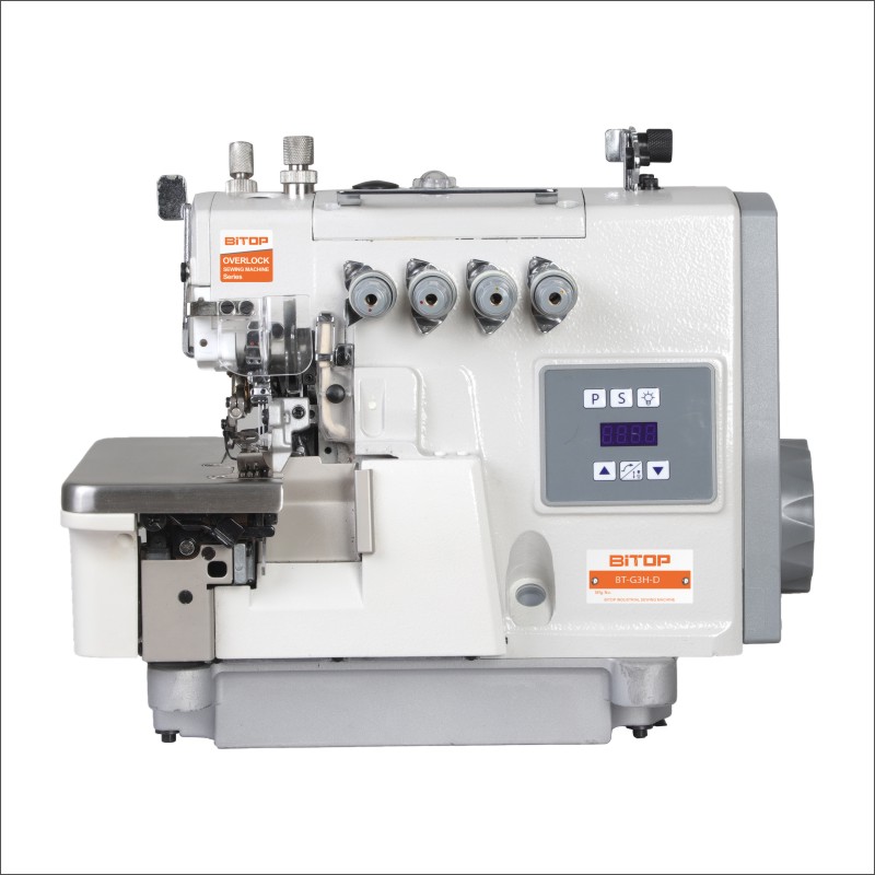BT-G3H-D чрезвычайно heavy duty оверлок швейная машина индустриальные