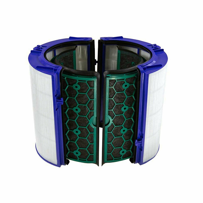 Для Dyson Hp04 Tp04 Dp04 герметичный двухступенчатый воздухоочиститель Hepa и угольный фильтр набор