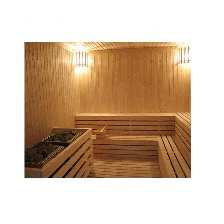 Сауна с сухим паром, финская ель, Деревянная Сауна