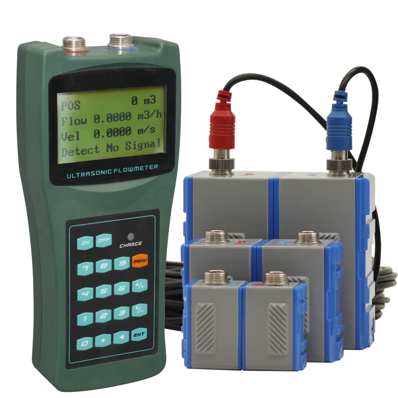 Kaifeng Philemon Instrument TDS-100H Battery Handheld Ultrasonic Flow Meter Clamp On Sensor