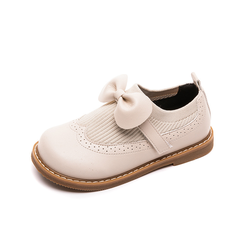 2020 New Fashion Children Princess Dance Shoes Kids Girl Dress Party Lovely Shoes Flats Casual Single Walkers Soft Slip-on Light
