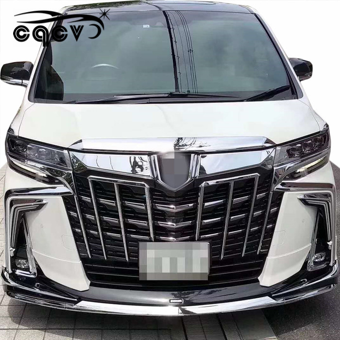Комплект кузова для toyota alphard в стиле Mona Lisa 2015-2018 обновление до 2019 SC передний бампер задний бампер боковые юбки автозапчасти