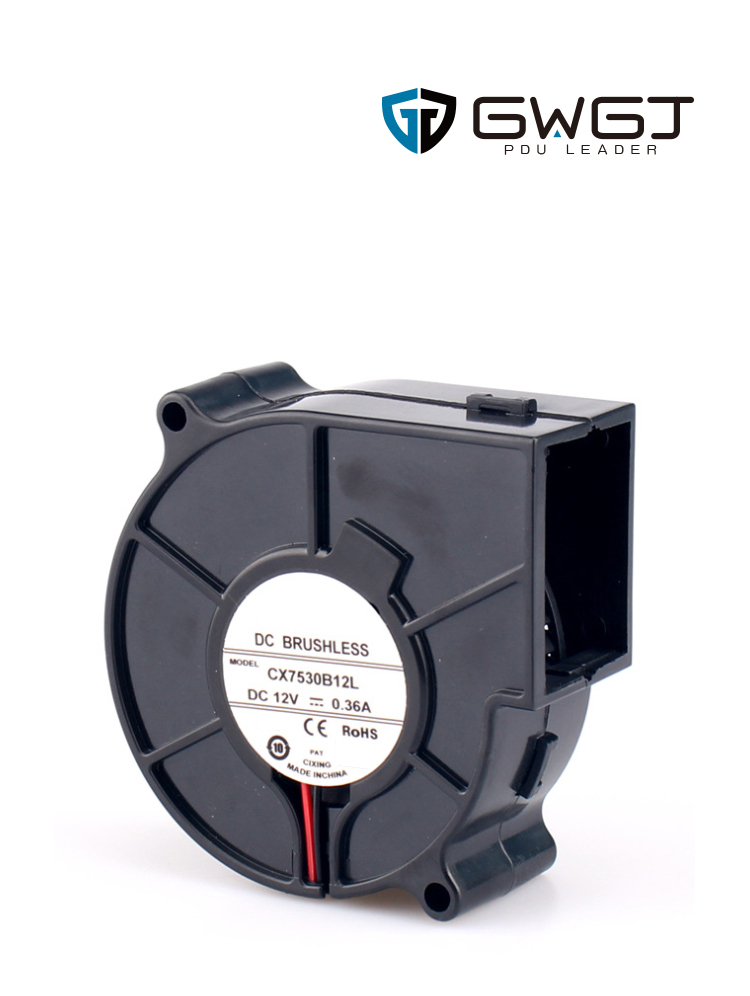 7530 blower 5V12V24V ball electric heater Turbine wind projector Centrifugal fan cooling fan