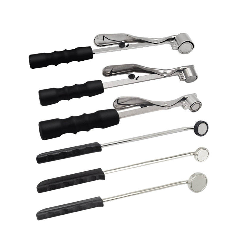 Punch safety hand magnetic claw pick up tool pliers accessories single-head/double/ three -headed strong magnet pliers suction