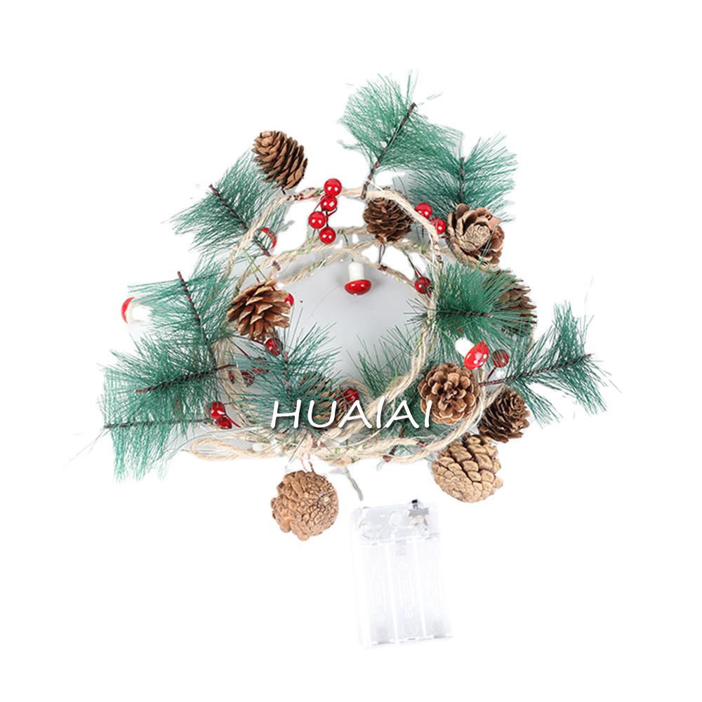 Led Christmas Items Lights Decorated with Christmas Bells Decorated with Small Colored Lights