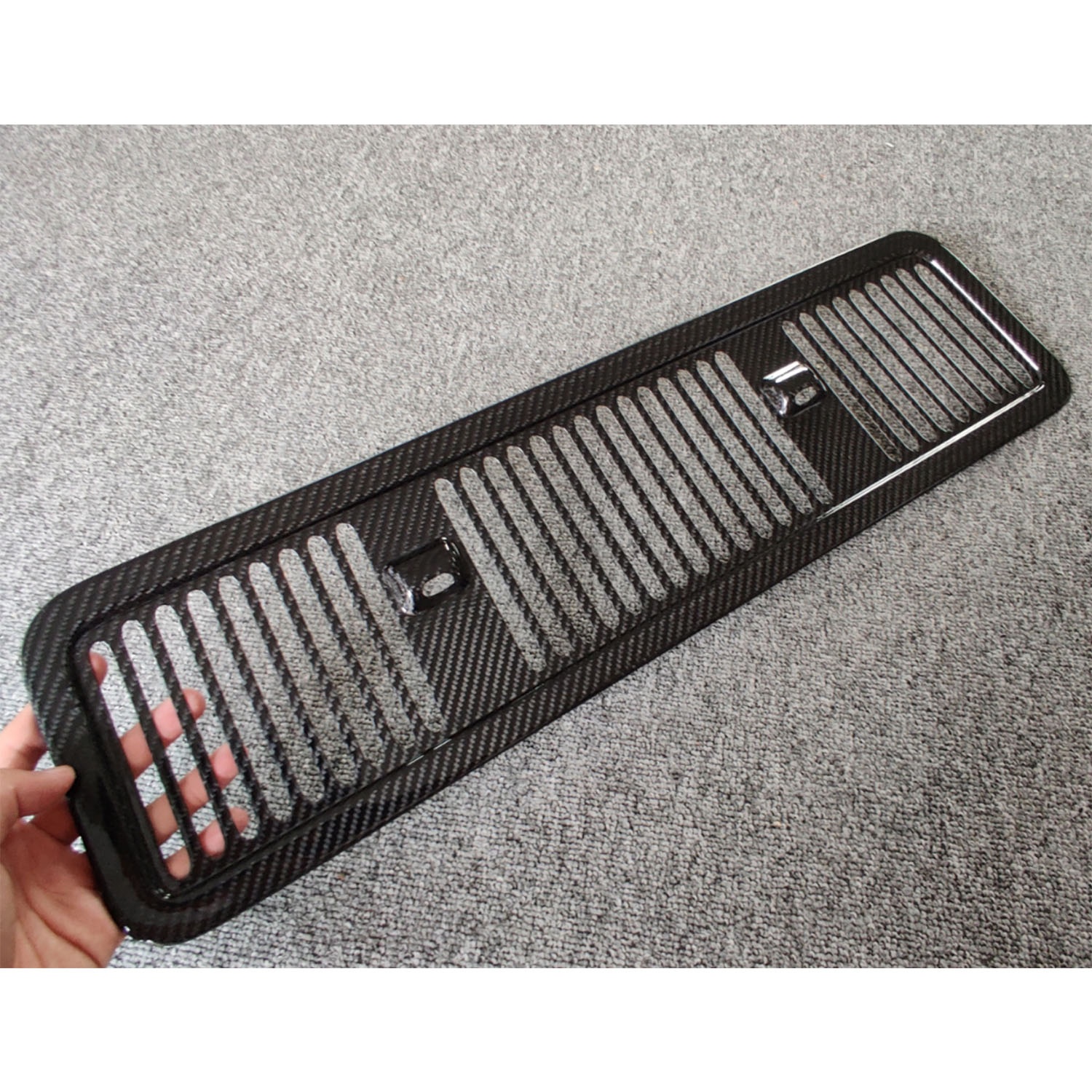 Dry Carbon Fiber Front Bumper Car Grille for Mercedes-Benz G Class AMG G500 G63 G350 G55 G65 / W463 W464