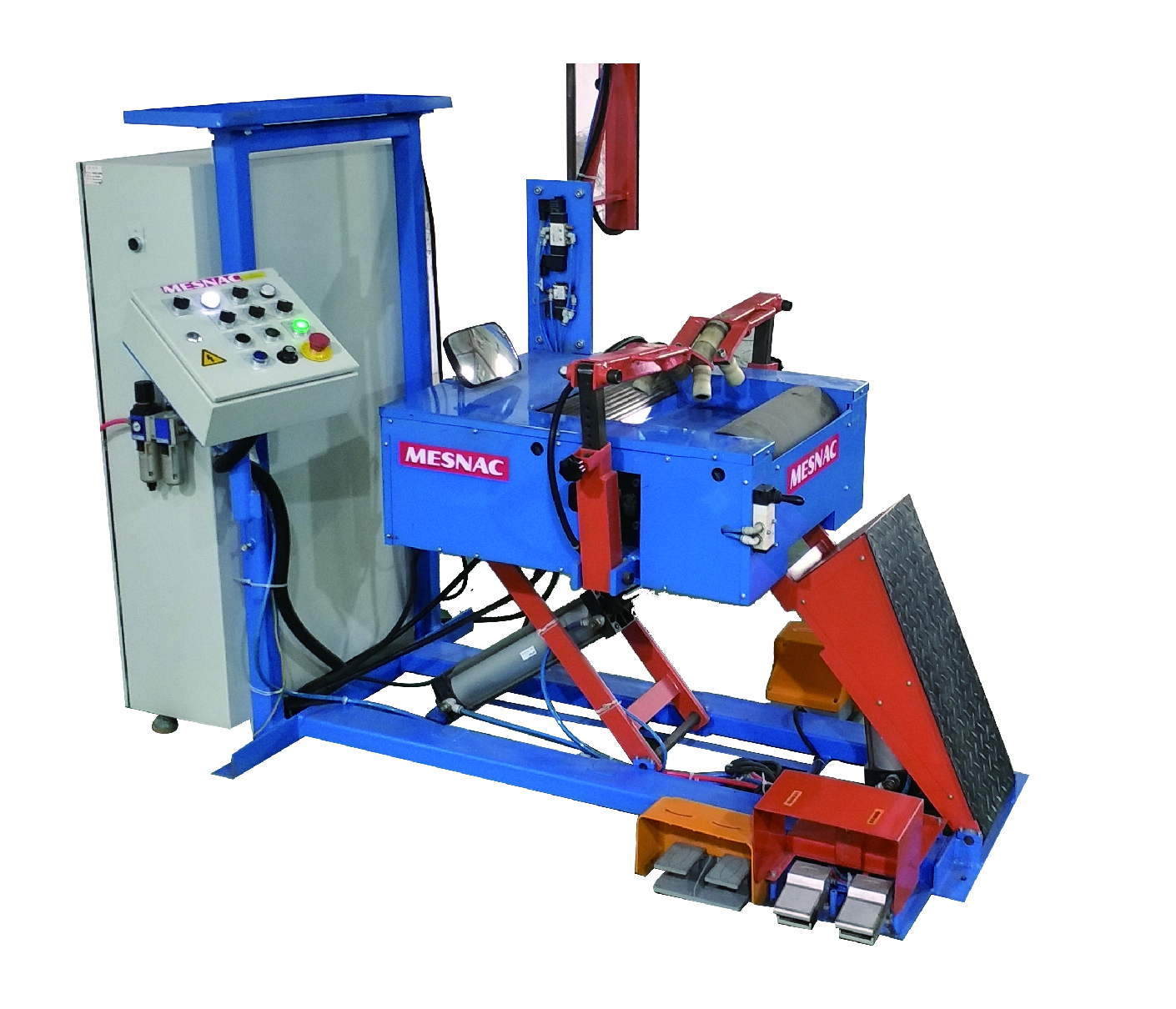 Tire retreading machine, Nail Hole Inspector machine from Chinese No.1 rubber machinery manufacturer