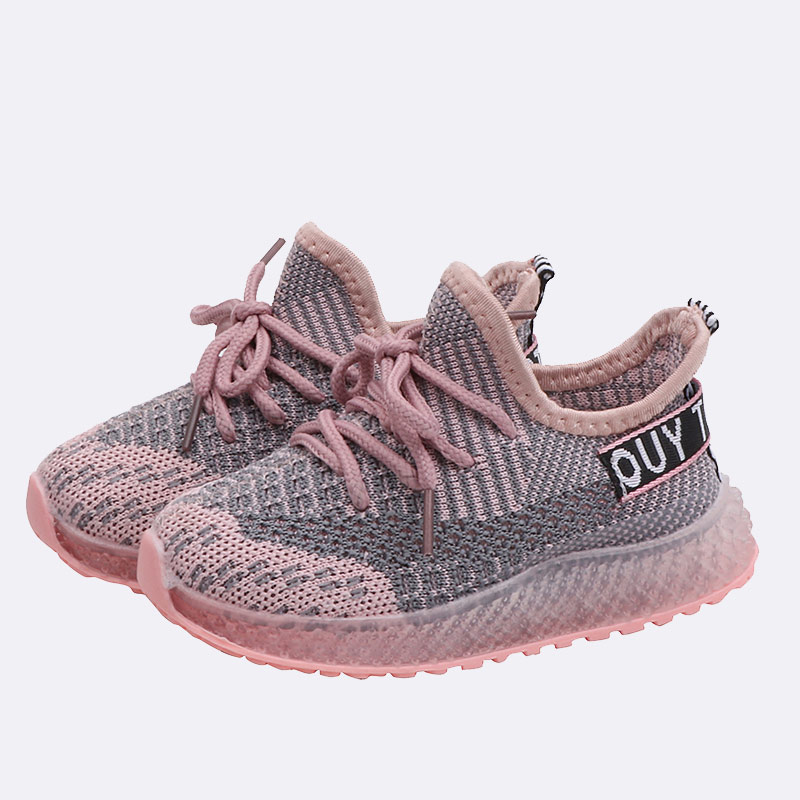 Cheap customized baby shoes with lights luminous shoes boy and girl sneakers led light shoes